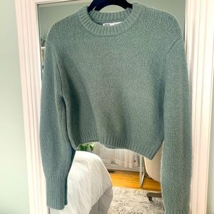Zara cropped sweater
